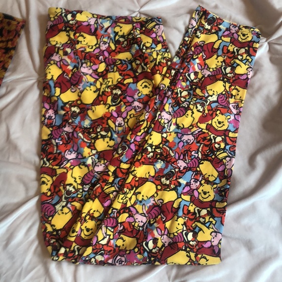 LuLaRoe TC2 Leggings Buttery soft BN - Picture 3 of 10